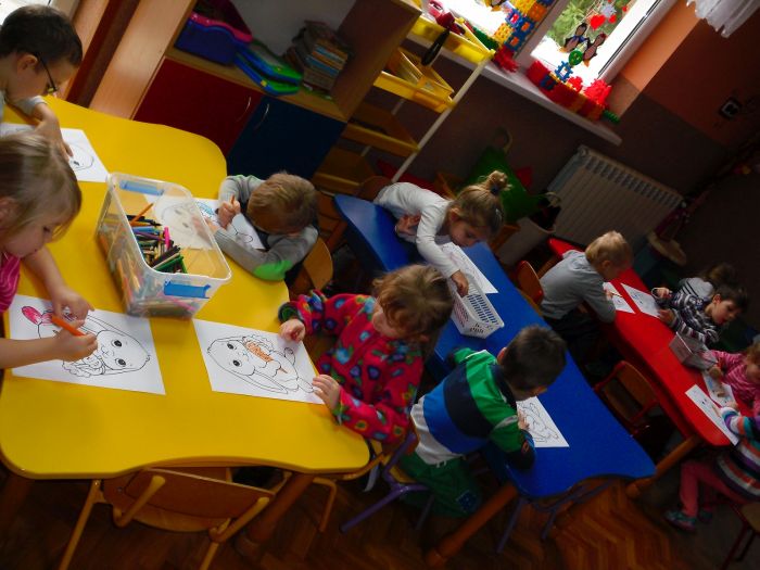 Zajęcia DKK w przedszkolu w Bereście