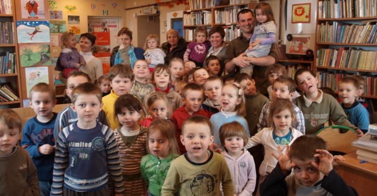 O nadchodzącej wiośnie w bibliotece