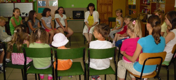 Zajęcia biblioterapeutyczne w Mochnaczce Wyżnej