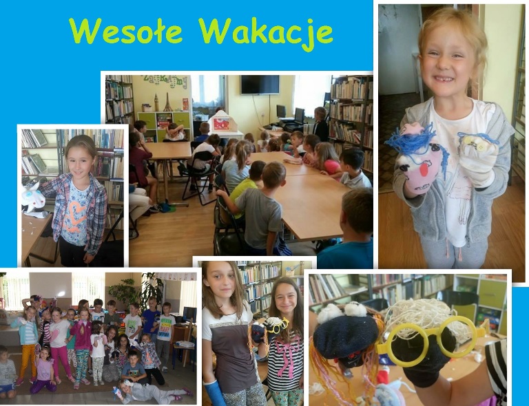 Wesołe wakacje w bibliotece w Tyliczu