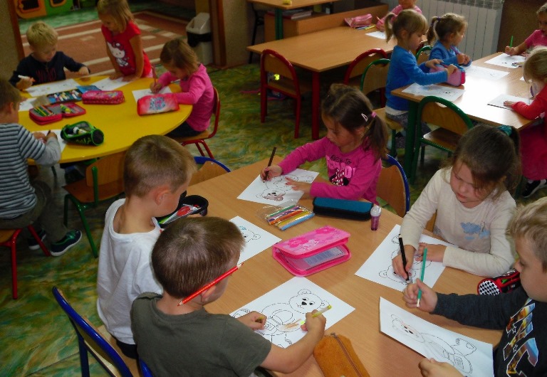 Z BIBLIOTEKĄ O TYM CO WAŻNE - ZAJĘCIA W PRZEDSZKOLU W BEREŚCIE